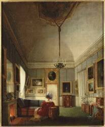 Salon de la reine Hortense au château d'Arenenberg (anonyme) - Muzeo.com