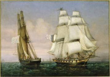Retour de Napoléon Ier de l'île d'Elbe (Ambroise-Louis Garneray) - Muzeo.com