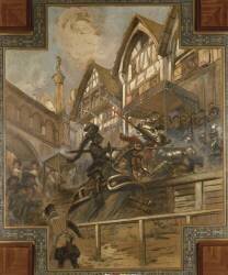 Scène de tournoi au 16e siècle (Edouard Detaille) - Muzeo.com