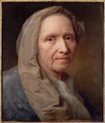 Tête de vieille femme au voile (Balthasar Denner) - Muzeo.com