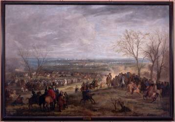 Valenciennes prise d'assaut par Louis XIV le 17 mars 1677 (Adam Frans van der Meulen) - Muzeo.com