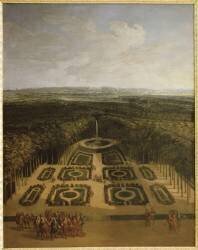 Vue du Jardin des Marroniers (Charles Chatelain) - Muzeo.com