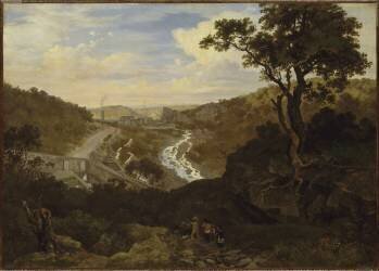 Vue prise au Mexique (Eugenio Landesio) - Muzeo.com
