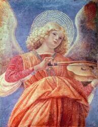 Ange Jouant de la Viole (Melozzo da Forli) - Muzeo.com