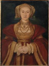 Anne de Clèves, reine d'Angleterre (Hans Holbein le Jeune) - Muzeo.com