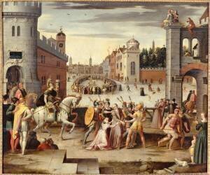 Arrestation et supplice de Thomas More (Antoine Caron) - Muzeo.com