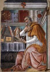 Augustin d'Hippone (Sandro Botticelli) - Muzeo.com