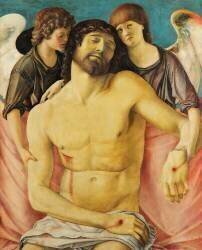 Christ Mort Soutenu par Deux Anges (Giovanni Bellini) - Muzeo.com