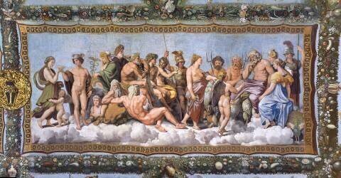 Council of the Gods (Giovanni Francesco Penni) - Muzeo.com