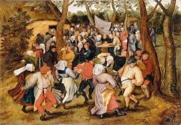 Danse de noces (Jan Brueghel the Younger) - Muzeo.com