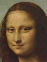 Détail de la Joconde (Léonard de Vinci) - Muzeo.com