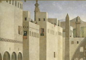 Détail de Saint Marc prêchant à Alexandrie (Giovanni Bellini) - Muzeo.com
