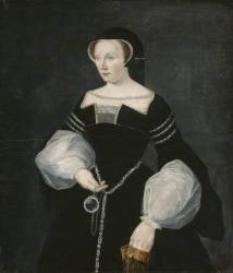 Diane de Poitiers (1499-1566) portant le deuil de son mari (François Clouet) - Muzeo.com