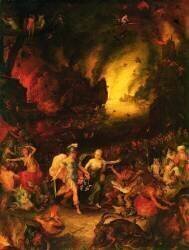 Énée en Hadès (Jan Brueghel l'Ancien) - Muzeo.com