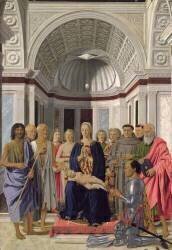 La Conversation sacrée, retable de Brera (Piero della Francesca) - Muzeo.com