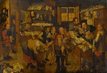 La Dîme ou le Paiement de la Dîme (Pieter Brueghel le Jeune) - Muzeo.com