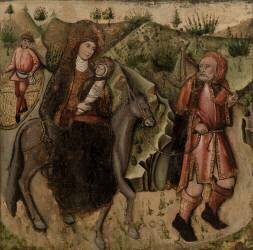 La fuite en Égypte (Ecole allemande) - Muzeo.com