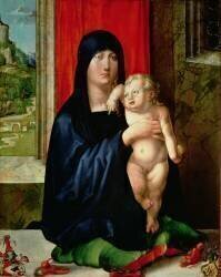 La Madone et l'enfant (Albrecht Dürer) - Muzeo.com