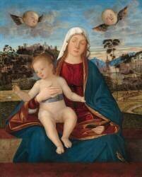 La Madone et l'enfant (Vittore Carpaccio) - Muzeo.com