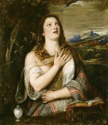 La Magdaléenne pénitente (Titien) - Muzeo.com