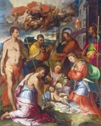 La Nativité (Pierino del Vaga) - Muzeo.com