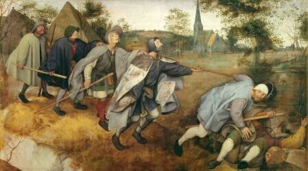 La Parabole des aveugles (Pieter Brueghel l'Ancien) - Muzeo.com