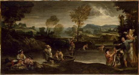 La pêche (Annibale Carracci) - Muzeo.com