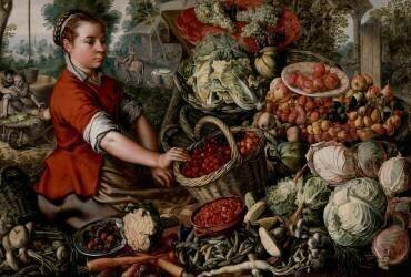 La Pourvoyeuse de légumes (Joachim Bueckelaer) - Muzeo.com