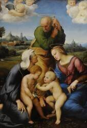 La Sainte Famille Canigiani (Raphaël) - Muzeo.com