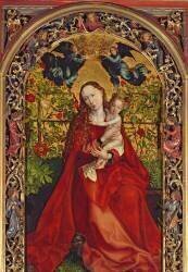 La Vierge au buisson de roses (Martin Schongauer) - Muzeo.com