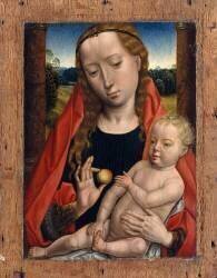 La vierge à l'enfant (Hans Memling) - Muzeo.com