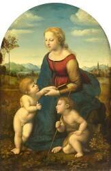 La Vierge à l'Enfant avec le petit saint Jean-Baptiste dite 