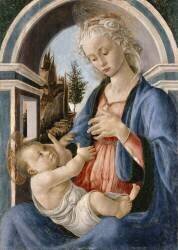 La Vierge et l'Enfant (Sandro Botticelli) - Muzeo.com