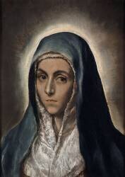 La Vierge Marie (Le Greco) - Muzeo.com