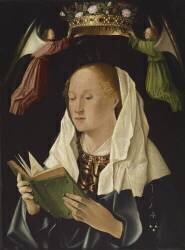 La Vierge Marie lisant (Antonello da Messina) - Muzeo.com