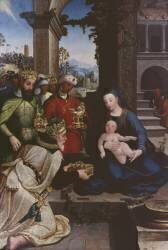L'adoration des Mages (anonyme) - Muzeo.com
