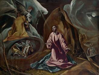 L'agonie dans le jardin de Gethsémani (Le Greco) - Muzeo.com