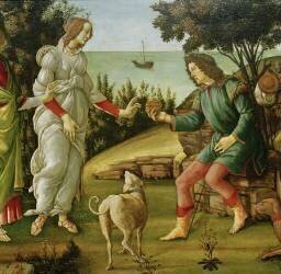 Le jugement de Paris (Sandro Botticelli) - Muzeo.com