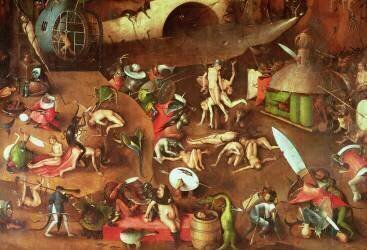 Le jugement dernier (détail) (Jérôme Bosch) - Muzeo.com
