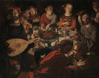 Le mariage à Cana (Jan Cornelisz Vermeyen) - Muzeo.com