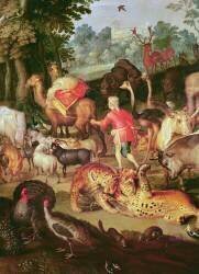 Le paradis terrestre (Jan Brueghel l'Ancien) - Muzeo.com