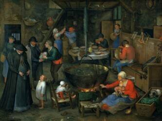 Le visiteur de marque (Jan Brueghel l'Ancien) - Muzeo.com