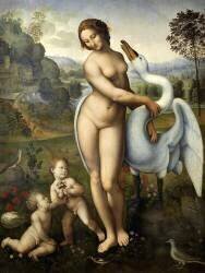 Leda et le cygne (Léonard de Vinci) - Muzeo.com