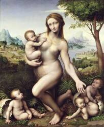 Leda with her Children (Giampietrino) - Muzeo.com