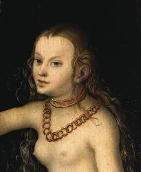 Détail - Les trois Grâces (Lucas Cranach l'Ancien) - Muzeo.com