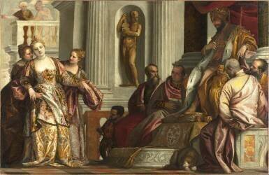 L'Evanouissement d'Esther (Paul Véronèse) - Muzeo.com