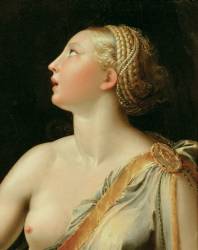 Lucrèce, détail (Parmigianino) - Muzeo.com