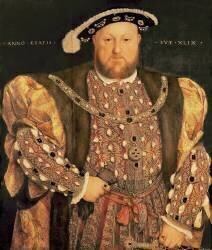 Portrait of Henry VIII (1491-1547) aged 49 (Hans Holbein the Younger) - Muzeo.com