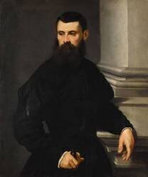 Portrait d'homme (Le Tintoret) - Muzeo.com
