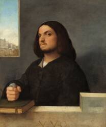 Portrait d'un gentilhomme vénitien (Giorgione) - Muzeo.com